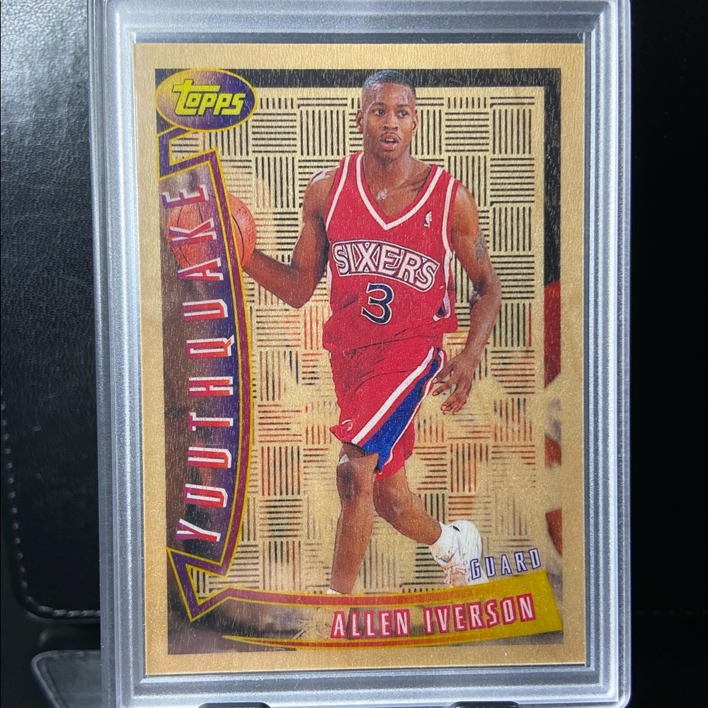1996 Topps Youthquake Philadelphia 76ers Allen Iverson Rookie Card